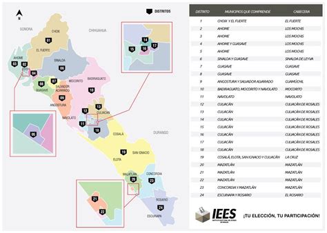 Esta Es La Nueva Distritaci N Electoral En Sinaloa Entre Veredas