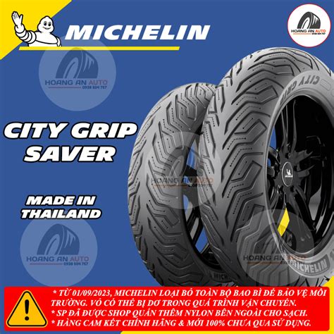 Michelin City Grip Saver cho Vespa Scoopy Freego Vỏ lốp xe