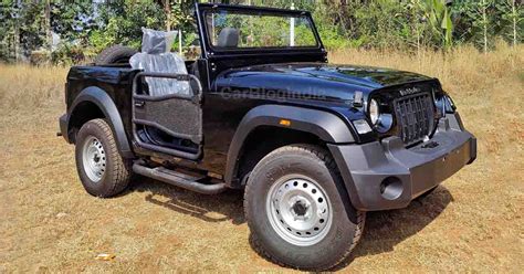 New Mahindra Thar In Willys Jeep Style Open Top Format Looks Amazing