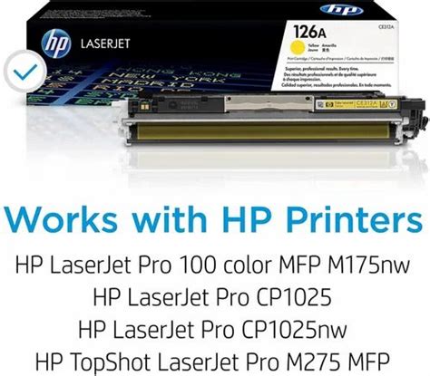 Ink Hp Ce310a Toner Cartridge, For Laser Printer at Rs 2360 in Mumbai