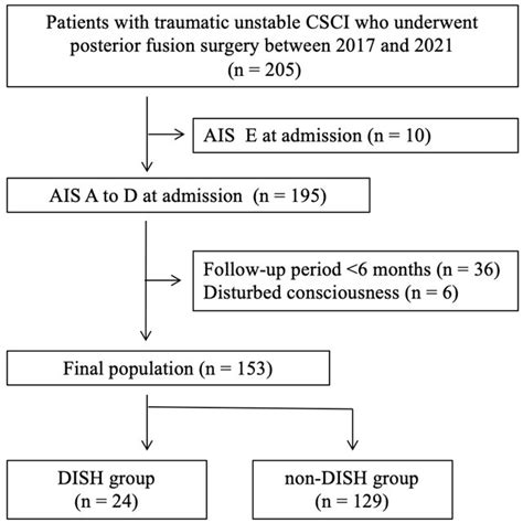 Flowchart Of Patient Selection Ais American Spinal Injury Association