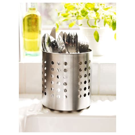 ORDNING Utensil Holder Stainless Steel Shop IKEA Ca IKEA