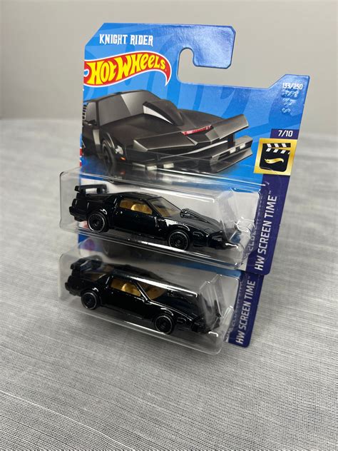 Hot Wheels Knight Rider KITT Super Pursuit Mode 133 250 HW Screen Time 7 10 Etsy