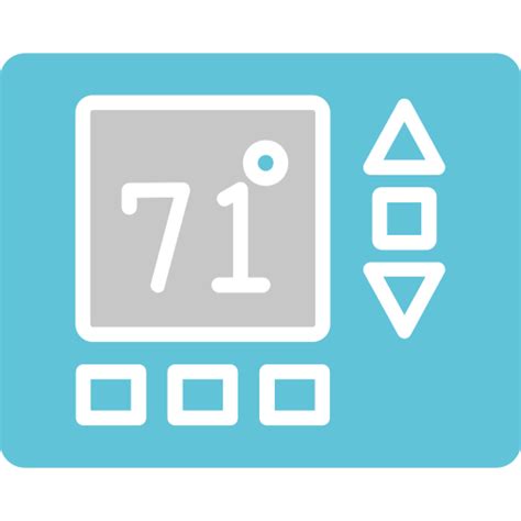 Thermostat Generic Blue icon