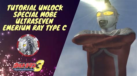 Tutorial Unlock Skill Special Move Ultraseven Emerium Ray Type C Ultraman Fighting Evolution 3