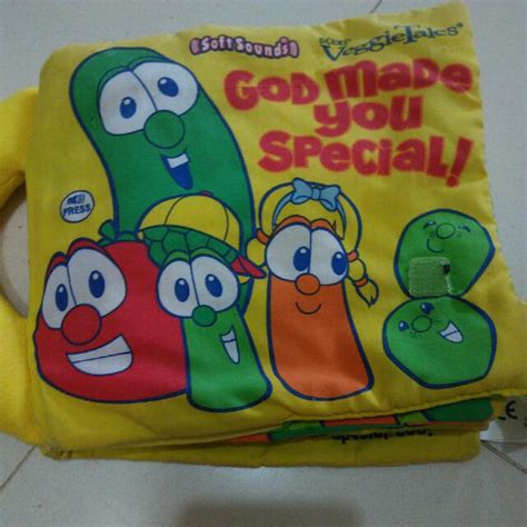 Veggie Tales Colth Book, Hobbies & Toys, Books & Magazines, Children's ...