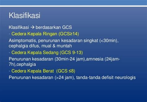 Trauma Kapitis Cedera Kepala Berat