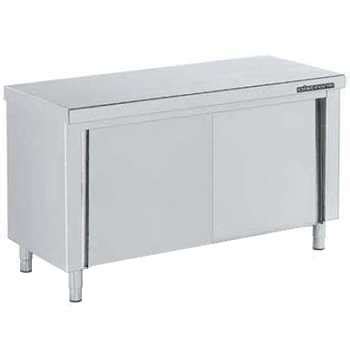 Mueble Central Con Puertas Correderas Inox Distform