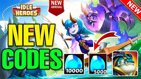 NEW IDLE HEROES REDEEM CODES 2022 CODE IDLE HEROES IDLE HEROES