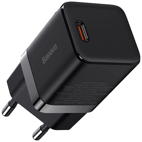 Купить Зарядное устройство Baseus GaN3 Fast Charger 1C 30W черный в ...