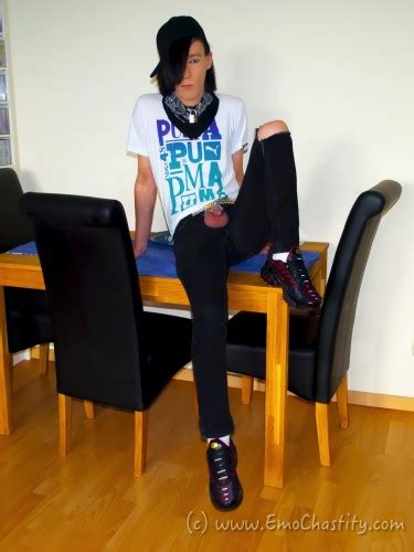 Emobcsmslaves Chastity Challenge Day Of Gay Bondage And Breath Control