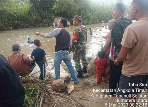 Babinsa Koramil Pargarutan Hadiri Dan Apresiasai Tradisi Pembukaan