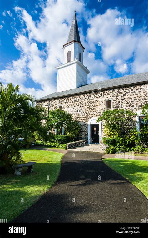 Mokuaikaua Church Kailua Kona Big Island Hawaii United States Of