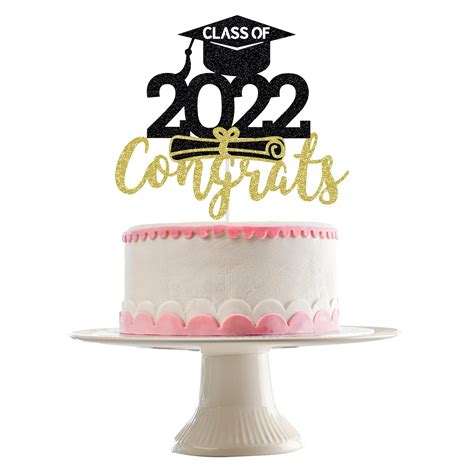 Buy Graduation Cake Topper 2022 Congrats Class Of 2022 Cake Topper