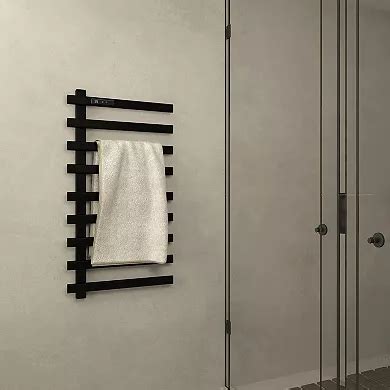 Electric Heated Towel Rack Wall Mounted Drying Rack, Stainless Steel ...