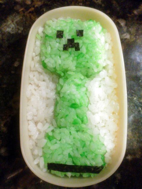 Adventures in Bento and more =^.^=: Minecraft Creeper Bento | Bento for ...