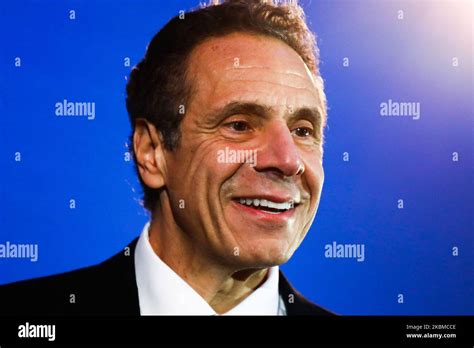 A File Picture Of Andrew Cuomo Governor Of The State Of New York