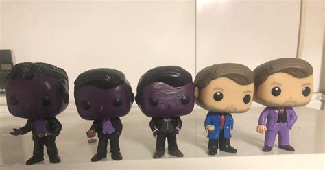 Custom pop figures I made of one of my favorite Marvel villains The Purple Man. : r/Marvel