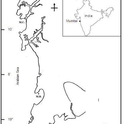 Location of sampling sites-Manori Creek (MC) and Mahim Bay (MB ...