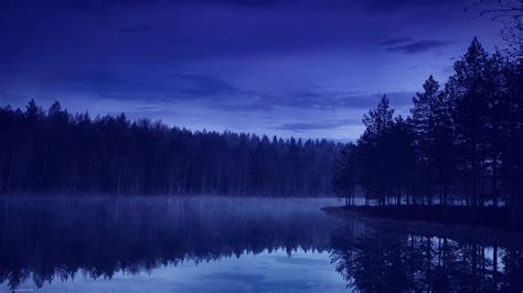 Lake At Night Wallpapers - Wallpaper Cave