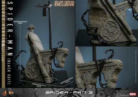 Hot Toys MMS Spider Man Spider Man Black Suit Deluxe Ver DBeat