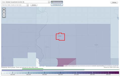 Badger Iowa Ia Income Map Earnings Map And Wages Data