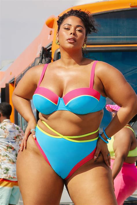 Bikini grande taille bralette à armatures et bretelles Cupshe France