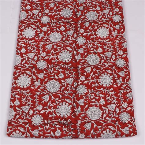 Floral Cambric Cotton Fabric At Rs Meter In Jaipur Id