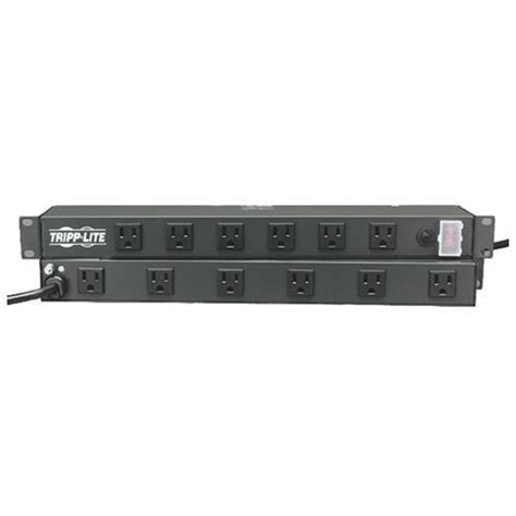 Tripp Lite Rs 1215 Ra 12 Outlet Rackmount Power Strip 1u For Sale Online Ebay