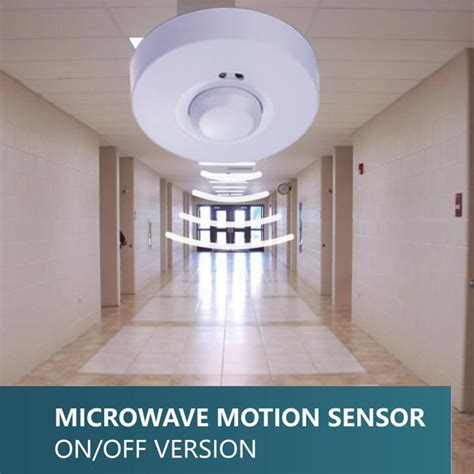 Sensor de movimiento microondas 15mt EL SM 005 versión IP20 Eco