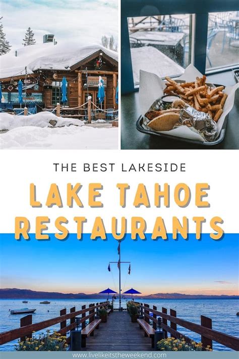 12 Lake Tahoe Restaurants with a Scenic View - Live Like It's the Weekend