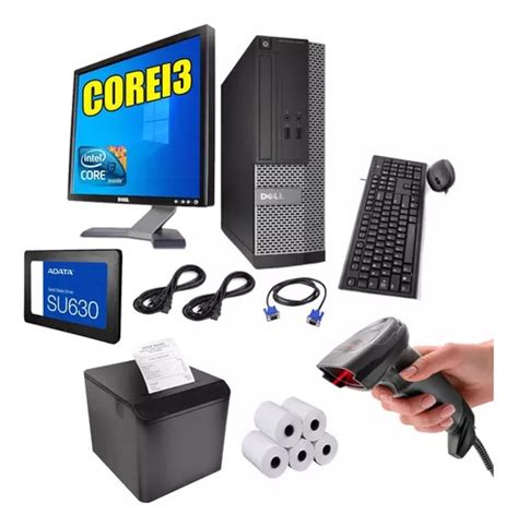 Kit Punto De Venta Pc Corei Gb Ssd Impresora Lector Env O Gratis