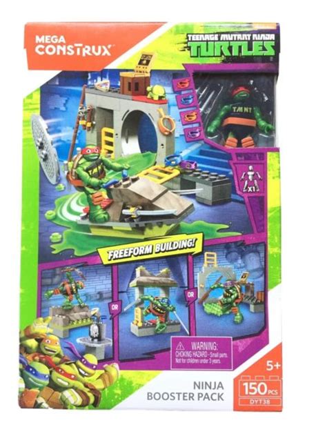 Mega Construx Teenage Mutant Ninja Turtles Booster Pack Tmnt Ebay