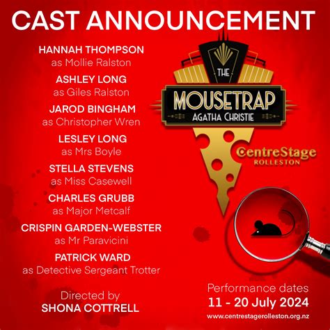 The Mousetrap Cast Announced