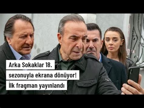 Arka Sokaklar Yeni Sezondan Lk Kareler Arkasokaklar Youtube