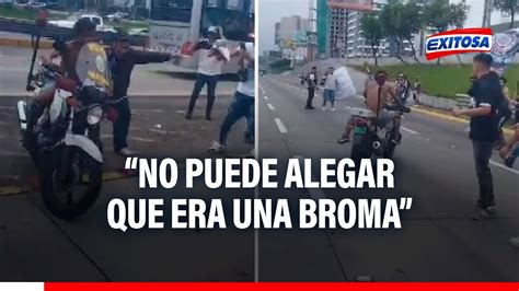 Presunto Hincha Rob La Moto De Un Polic A No Puede Alegar Que