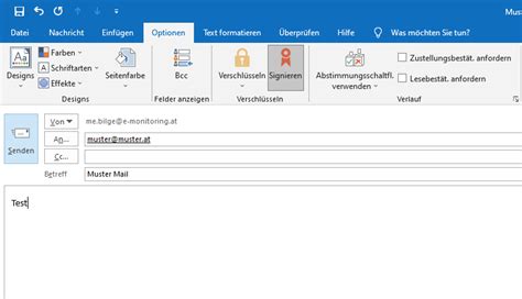 Signieren Und Verschl Sseln Mit Dem Upc Token In Outlook Global Trust