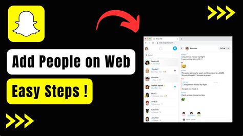 How To Add People On Snapchat Web YouTube