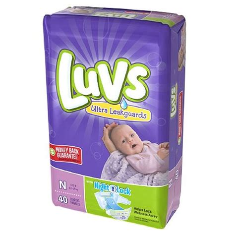 Buy Luvs Ultra Leakguards Diaperssize Newborn Jumbo Pack 40 Ea 4