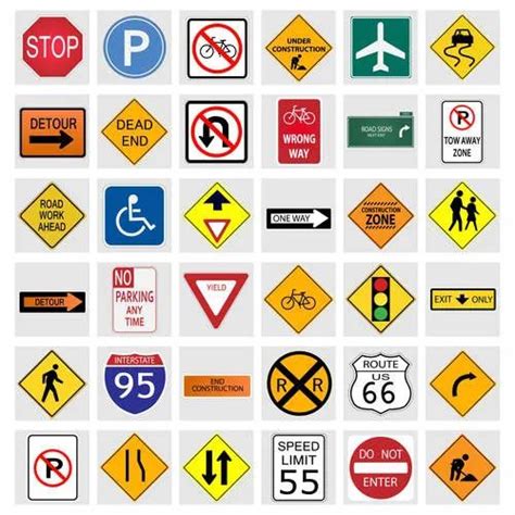 wholesale custom size plate traffic control safety road sign traffic