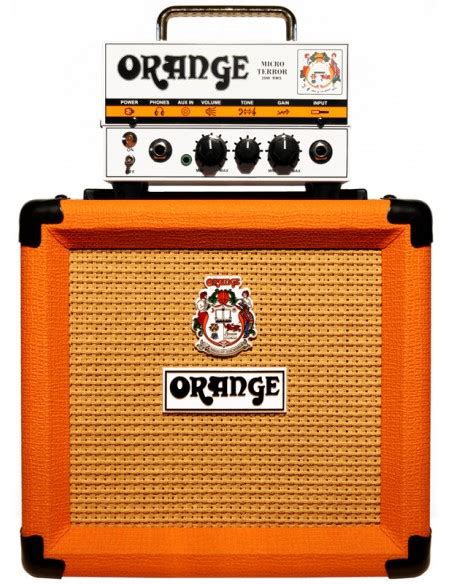 Orange Micro Terror Watt Solid State Valve Hybrid Head Cab Ppc