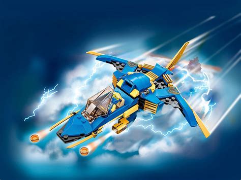 Конструктор LEGO Ninjago Самолет-молния ЭВО Джея - купить с доставкой ...
