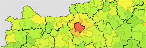 Hungary: Counties, Districts, Cities, Towns, Villages - Population ...