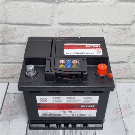 TOYOTA RAV4 2 5L BATTERY GENUINE 12V BATTERY 52AH 28800 YZZZE