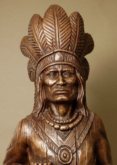 The Origin Of The Wooden Indian Dates Back To England In When