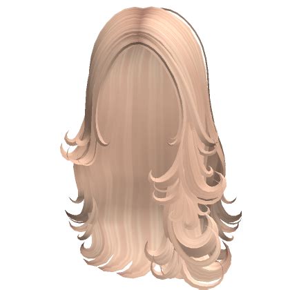 Long Super Model Curly Hair Blonde Roblox