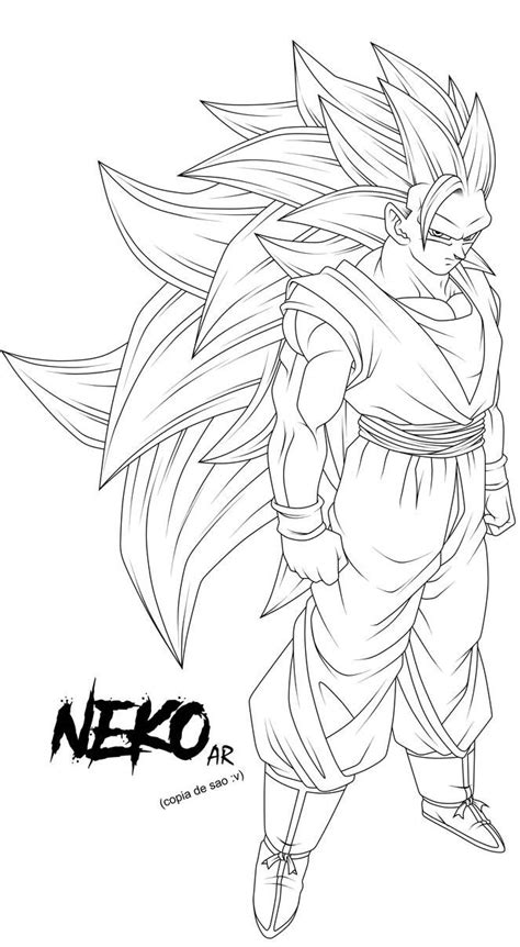 Baixado Desenhos Para Pintar Do Goku Super Saiyajin Blue Images