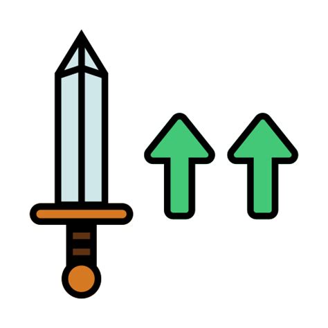 attack generic outline color icon