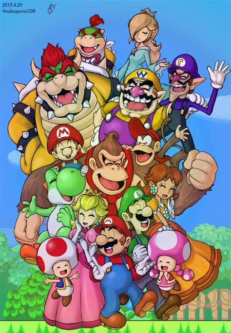 Mario Family by doctorWalui on DeviantArt