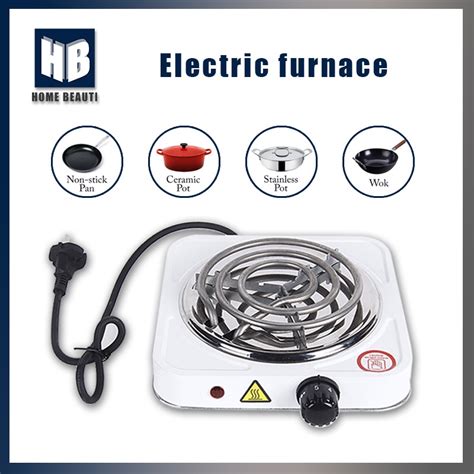 Portable Hot Plate Electric Single Cooking Stove Outdoor Folding Camping Stove W Single